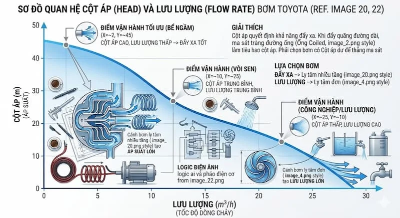 Định nghĩa của bơm lưu lượng 