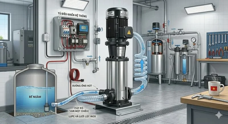 Ứng dụng của CNP pump catalogue