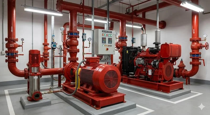 Định nghĩa máy bơm chữa cháy