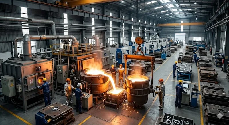 Định nghĩa của công ty đúc thép inox