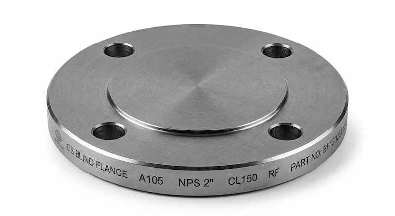 Định nghĩa của mặt bích mù