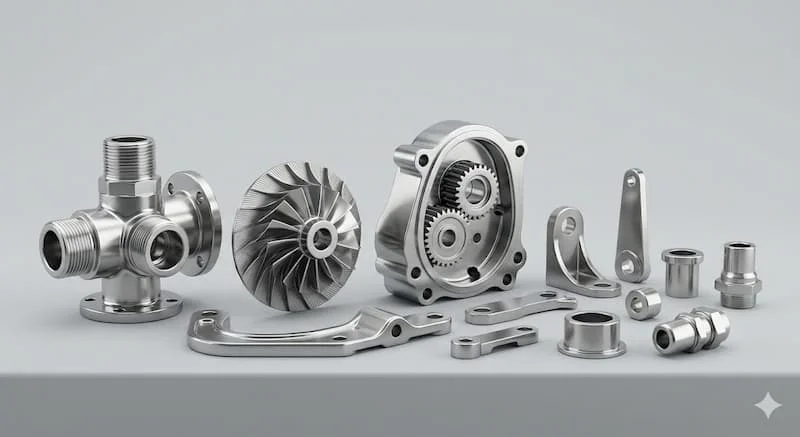 So sánh của gia công inox