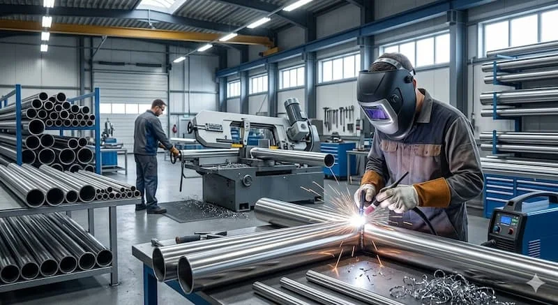 Định nghĩa về gia công ống inox