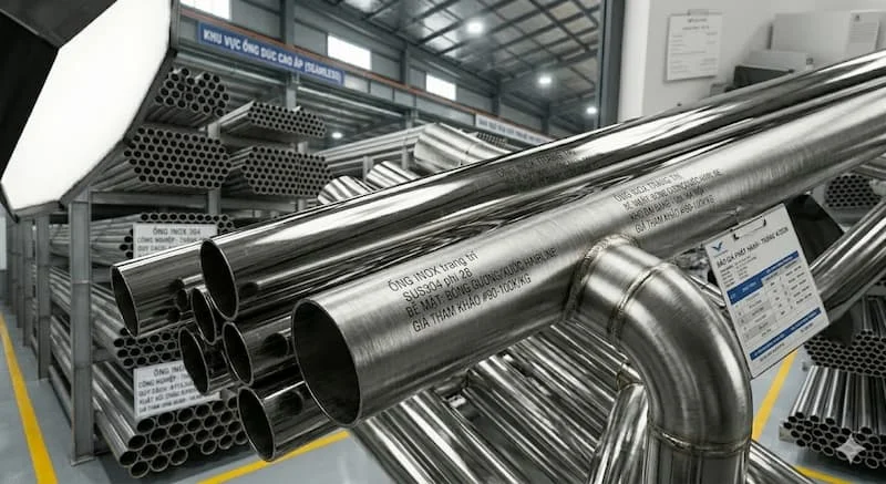 Ứng dụng của giá ống inox