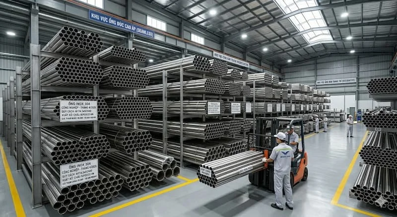 Định nghĩa của giá ống inox