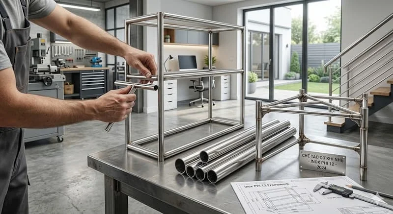 Ứng dụng của giá inox thép 12