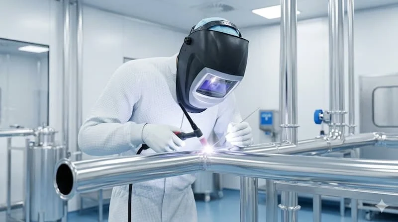 Định nghĩa hàn đường ống vi sinh