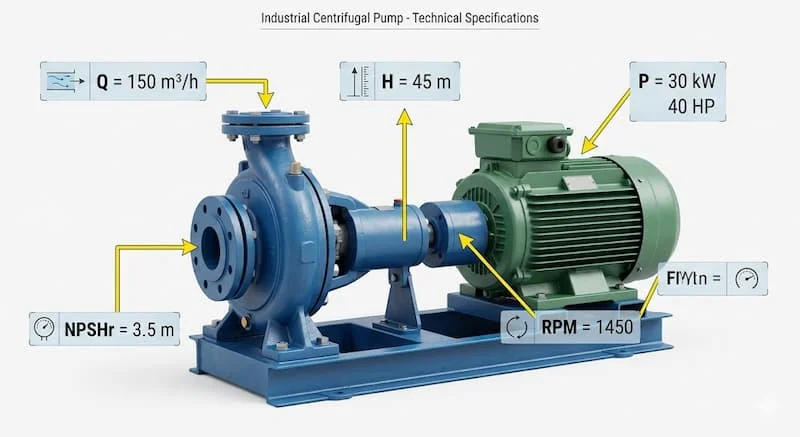Định nghĩa ký hiệu máy bơm