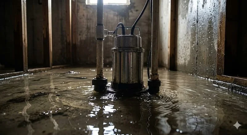 Máy bơm ngập nước thì sao