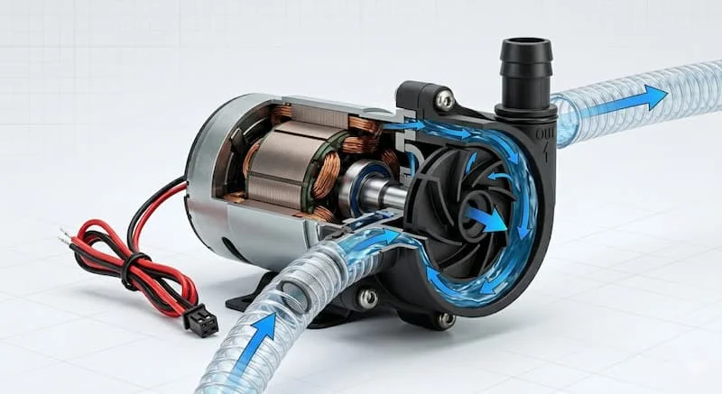 Ứng dụng máy bơm DC