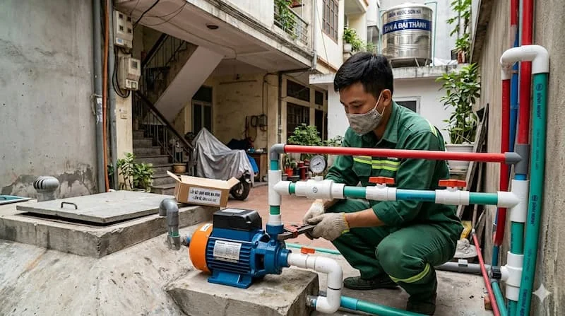 Các loại máy bơm phổ biển