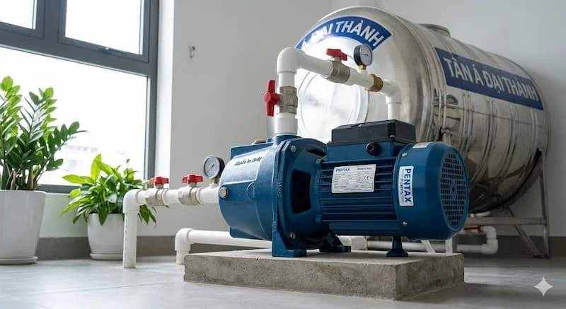 Định nghĩa máy bơm Pentax