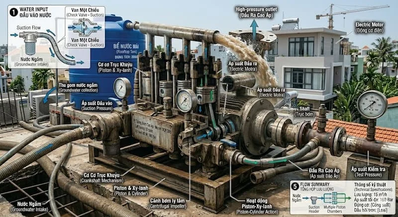 Định nghĩa của bơm nước