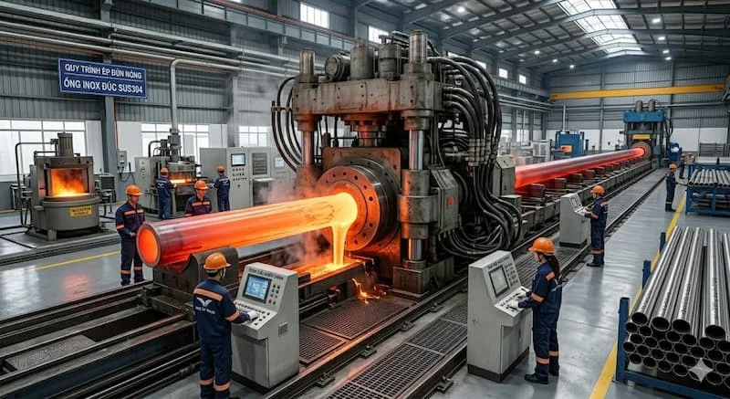 Ứng dụng của ống inox đúc