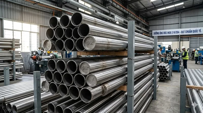 Định nghĩa của ống inox