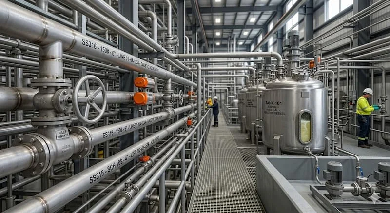 Ứng dụng của ống inox