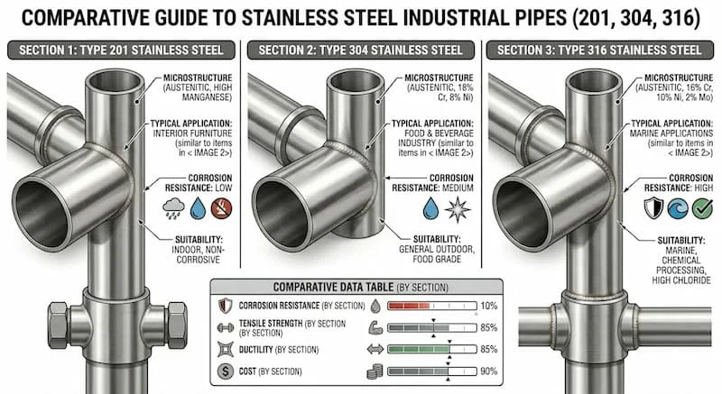 Nguyên lí họa động của ống nước inox