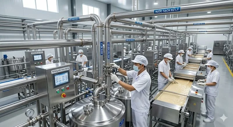 Ứng dụng của ống nước inox