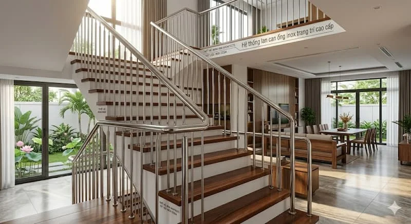 Định nghĩa của ống nước inox trang trí