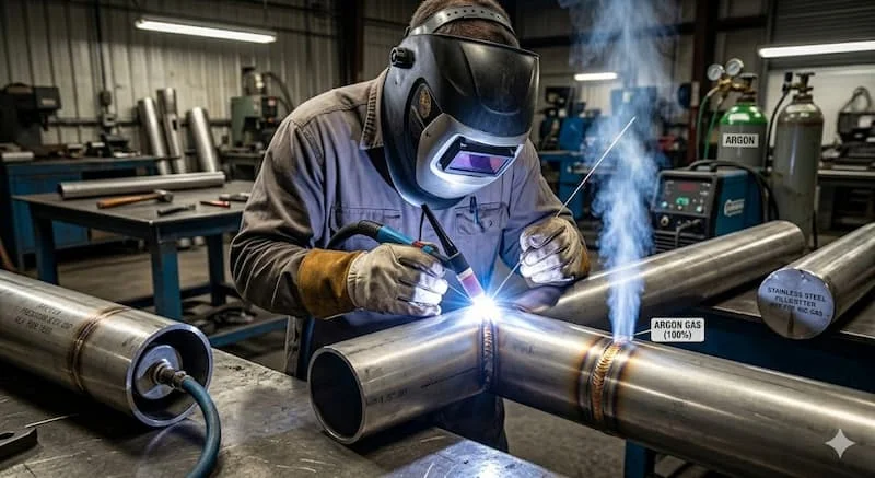 Nguyên lí của quy trình hàn ống