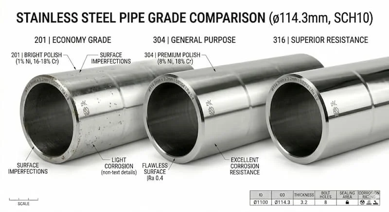 Ứng dụng của ống inox