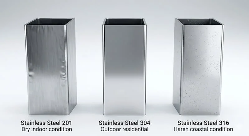 Định nghĩa thép hộp inox