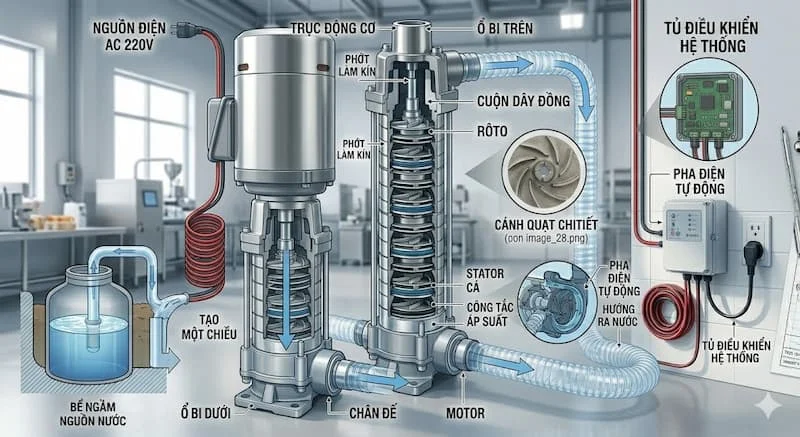 Nguyên lí hoạt động của thiết bị đồng hóa