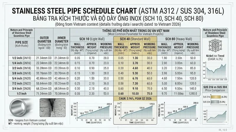 Tại sao lại có tiêu chuẩn ống nước