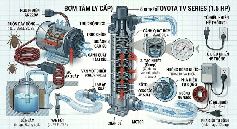 Thông số của van điều áp