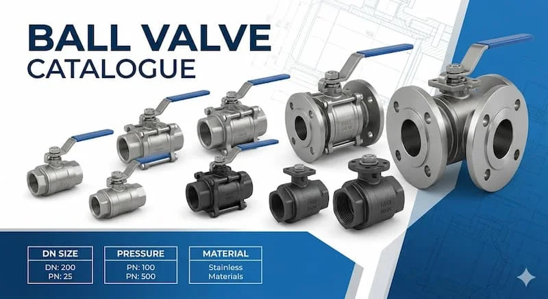 Định nghĩa về ball valve catalogue