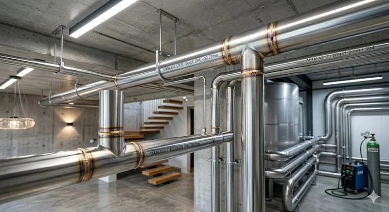 Nguyên lí của ống dẫn inox