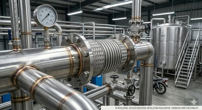 Ứng dụng của ống giãn inox