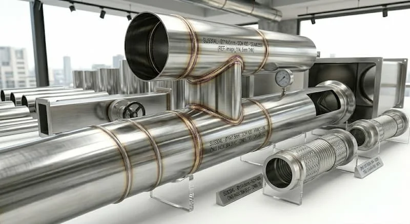 Định nghĩa của ống nước inox đúc