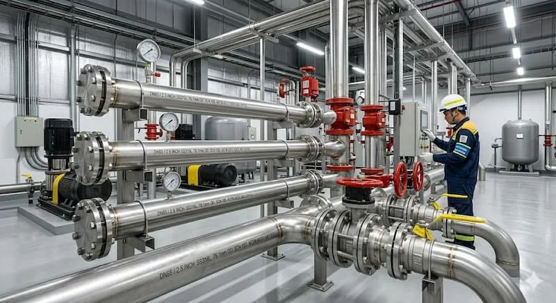 Ứng dụng của ống inox thép dn65
