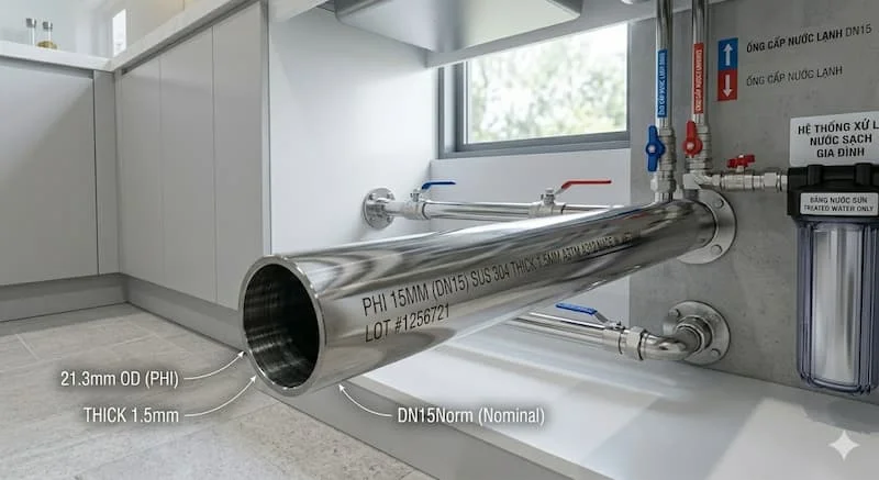 Ứng dụng của ống inox 15