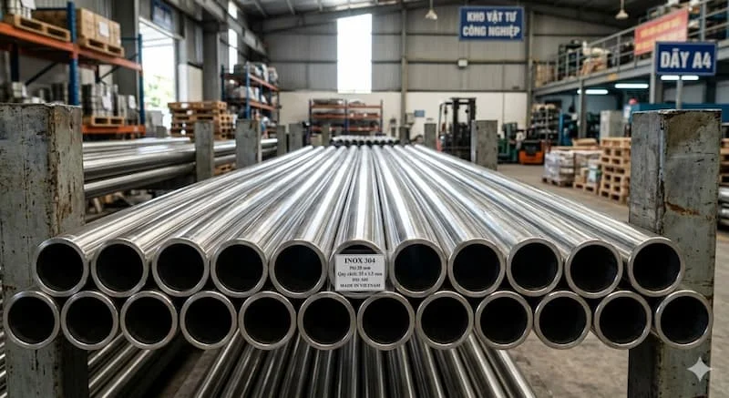 Định nghĩa về ống inox phi 35