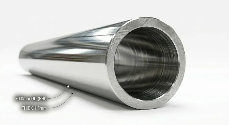 Định nghĩa của ống inox 70