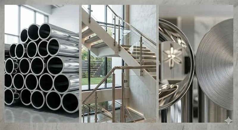 Định nghĩa ống inox trang trí 304