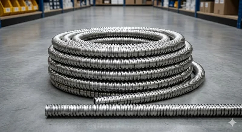 Định nghĩa về ống ruột gà lõi inox