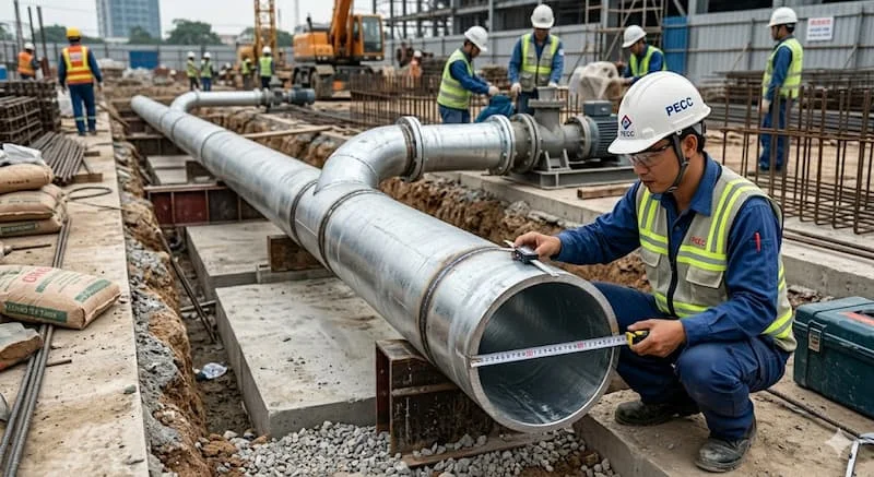 Cấu tạo của ống d140
