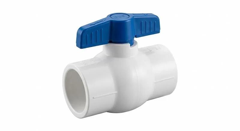 Định nghĩa về plastic ball valve blue handle