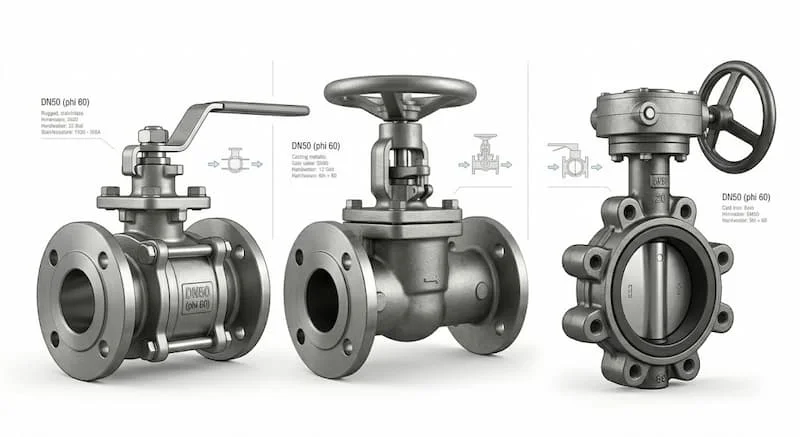 Định nghĩa về van khóa nước phi 60