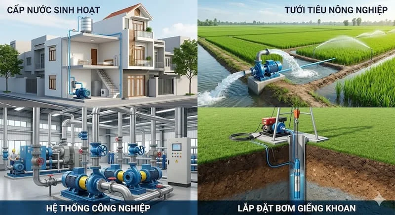 Checklist khi chọn máy bơm