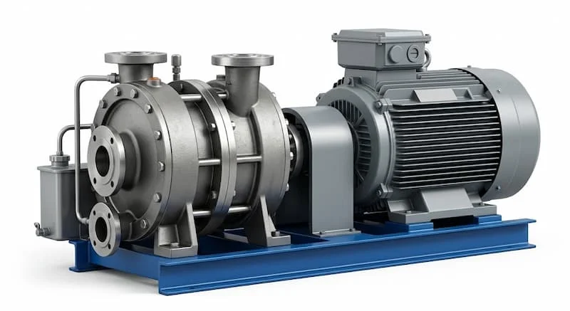 Định nghĩa về bơm chân không vòng nước 2 cấp