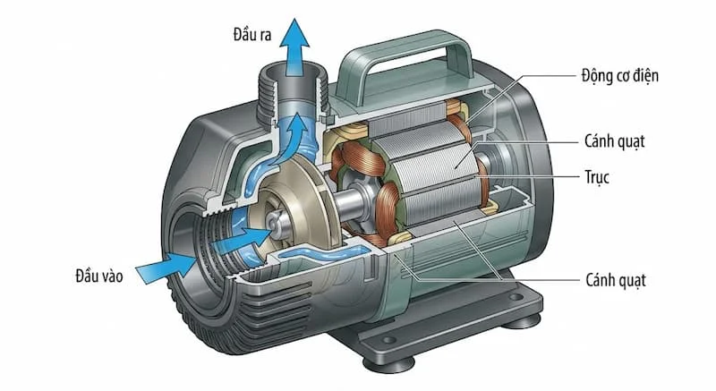 Các dòng máy bơm phổ biến
