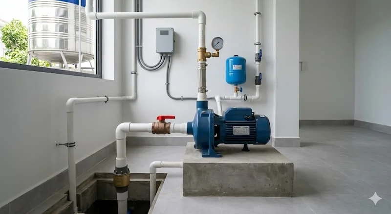 Định nghĩa về cách lắp đặt máy bơm