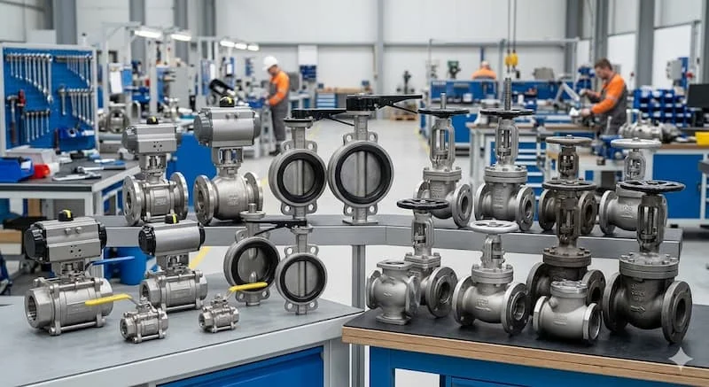 Định nghĩa về industrial valves