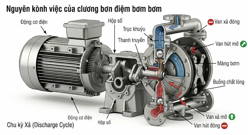 Checklist chọn bơm màng phù hợp