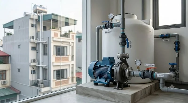 Máy bơm nước 2 ngựa phù hợp với nhu cầu nào