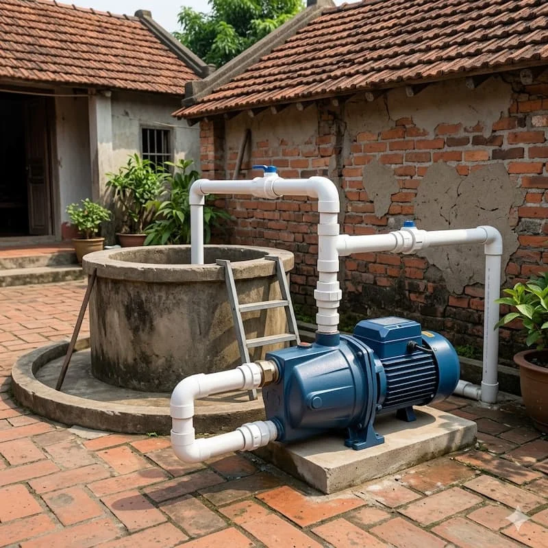 Định nghĩa về máy bơm nước đầu lợn